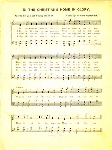 In the Christian's Home in Glory - Digital In the Christian's Home in Glory - Digital
